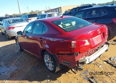 2012 Lexus Is 250 z USA, uszkodzony, nr VIN JTHCF5C20C5058041